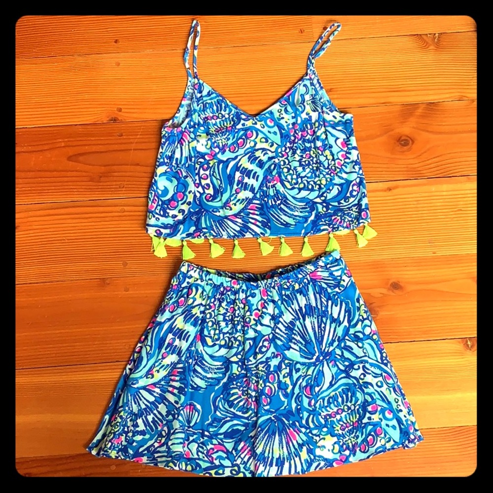 Lilly Pulitzer 2 Piece Set